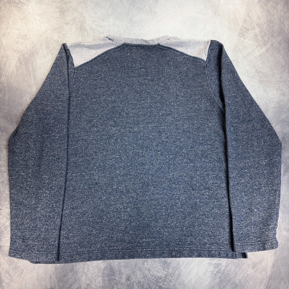 Tommy Bahama Pullover Mens Medium Blue Heathered Long Sleeve Marl Crew Neck Top - Picture 2 of 8
